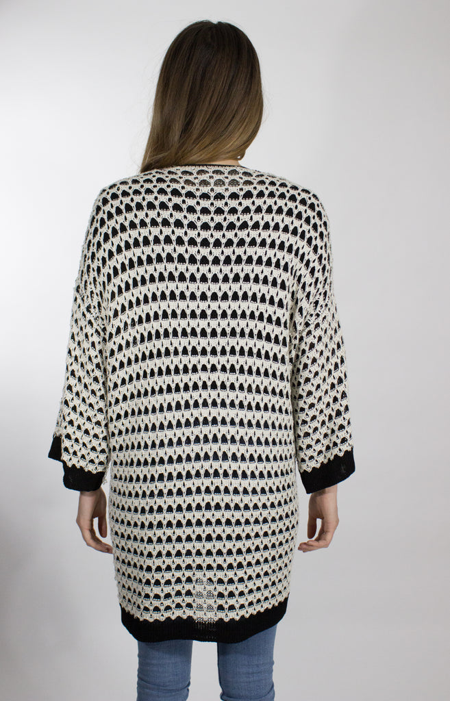 Textured Knit Cardigan