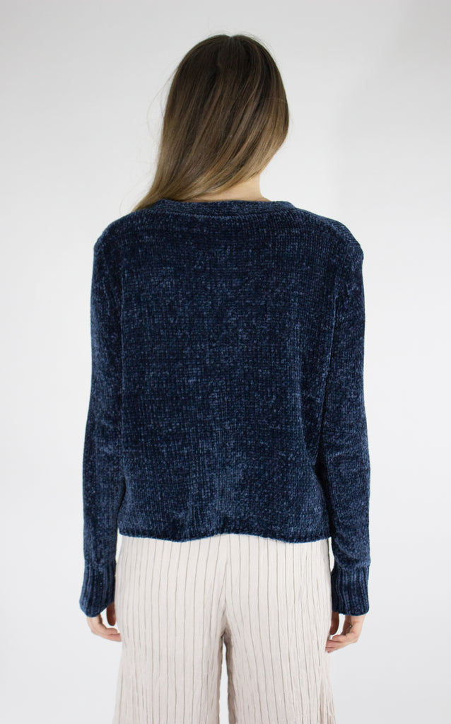 Maya Lace Up Sweater