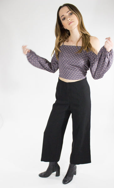 Karlie Ruffle Sleeve Top