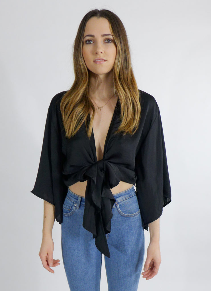 Biarritz Wrap Blouse