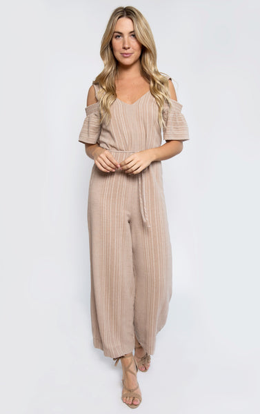 Cold Shoulder Romper, Moon River - Shop Lacuna